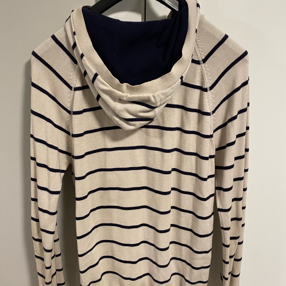 Old Rye Zip Up Sweater with Hood - Picture 2 of 4